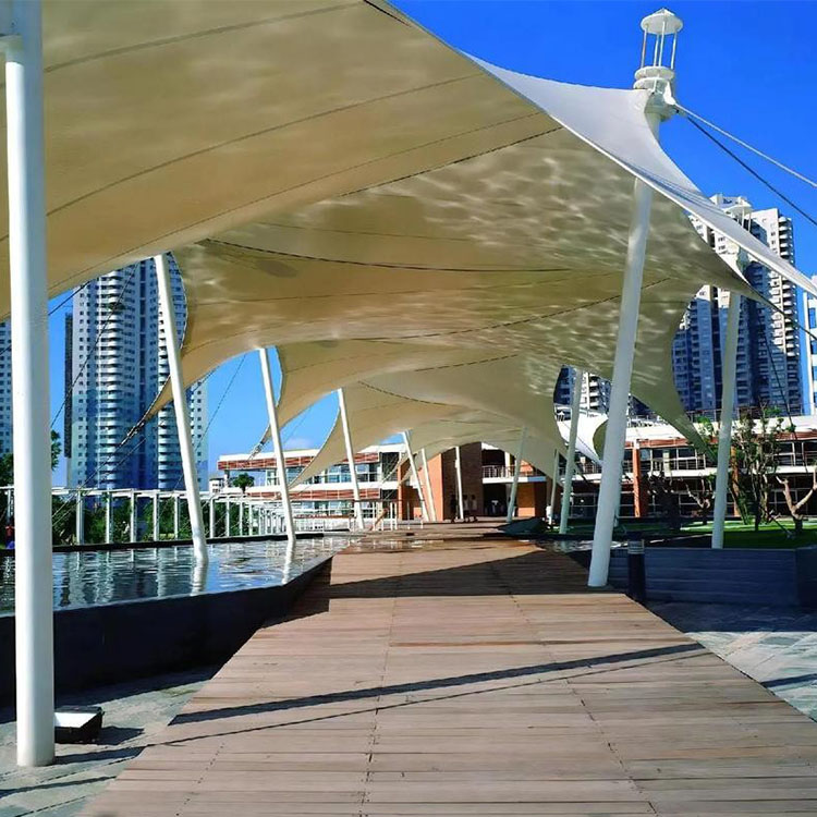 海宁县膜结构景观棚