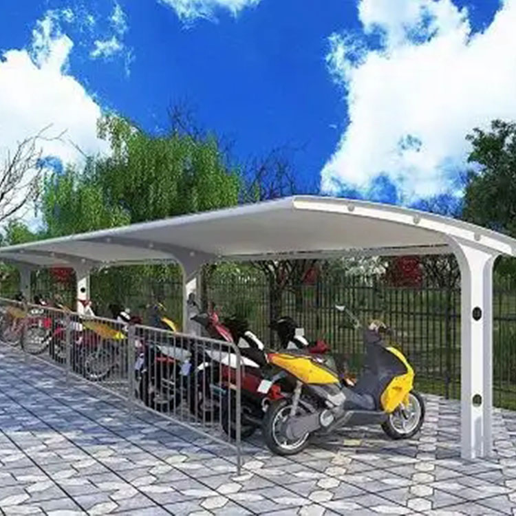 海宁县膜结构电动车棚