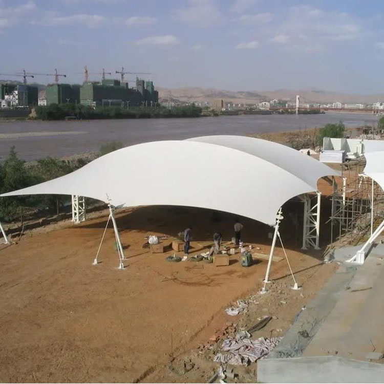 海宁县膜结构汽车棚